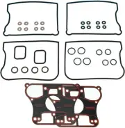 James Top End Gasket Kit w Metal Rocker Harley Super Glide 84-91