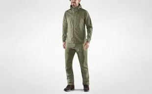 Fjallraven 瑞典北極狐 / 小狐狸Abisko Midsummer Jacket M 男款 風衣外套F81151-016-046 - 鯊魚灰/超級灰J155【Happy Outdoor 花蓮遊遍天下】