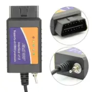 OBD2 Scanner ELM327 Software USB Diagnostic Tool Cable Adapter Cable V1.5