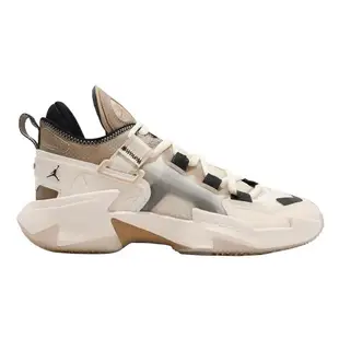 Nike 籃球鞋 Jordan Why Not .5 PF 男鞋 米色 黑 椰奶 氣墊 5代 運動鞋 DC3638-102 [ACS 跨運動]
