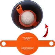Silicone Baking Mat for Dutch Oven Bread Baking,Eco-Friendly Dough Drop
