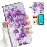 ( For Oppo Find X3 Lite ) Wallet Flip Case Cover AJ24146 Flower