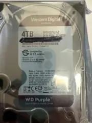 Western Digital 4TB WD Purple Surveillance Internal Hard Drive HDD - SATA 3.5"