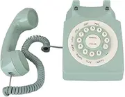 Rotary Retro Landline, European Style Vintage Landline Telephone for Home Decorative, Antique Phones with Big Buttons, Old Fashion Phone for Office Gifts