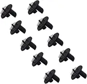 Universal 5-Pack Pull Ring end Cap,Replacement Shade Parts of Exterior Sun Shades Outdoor/Indoor Roller up Blinds (Black)