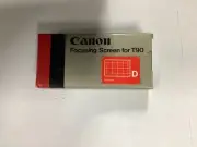 Canon Focusing Screen for T90 grid mat D Type in Box NOS