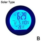 Car Clocks Dashboard Thermometer Digital Display Clock I9T4 Accessories For I9V4