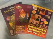 Construction paper, 212 sheets, bulk, assorted colors, art supplies,teacher supp