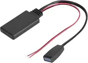 10 Pin Car AUX Receiver Cable Adapter Compatible with Bluetooth 4 1 Ideal for E39 E46 to Connect Smartphone and External Audio Source with Stable Characteristics and Easy