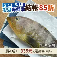 在飛比找台灣好農優惠-(澎湖海鮮季)(買4送1 共5包)【澎湖珍鮮】澎湖野生船釣黃