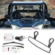 WEISEN Electric Windshield Wiper Motor & Center Mirror For Polaris RZR PRO XP