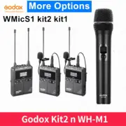 Godox WMicS1 Kit1 Kit2 UHF wireless Microphone system For Camera DSLR iPhone