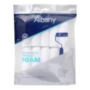 Albany MINI FOAM PAINT ROLLER 4" SLEEVES PAINTING DECORATING SPONGE ROLLERS