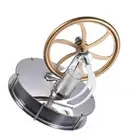 DIY Low Temperature Stirling Engine Motor Steam Heat Stainless steel Model