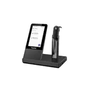 [TEAMS-WH67] WH67 Standard UC DECT Wirelss Headset for Microsoft TEAMS, With Touchscr