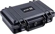 Lykus HC-2710 Waterproof Hard Case with Foam, Interior Size 27x16x8 cm, Suitable for Pistol,Small Electronics and More