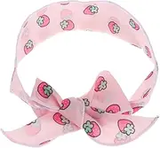 Mipcase Pet Collar Kitten Collars Cooling Dog Necklace Purple Scarf Purple Hijab Neck Cooler Puppies Collars Tiny Dog Collar Bandana Scarf Ice Scarf Pink French Fight Polyester