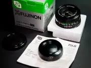NEW FUJI X-Fujinon 50mm f:1.9 manual Lens with An Adapter (SONY,FUJI or M43)