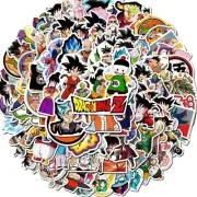 Dragonball Z Themed Set of 50 Assorted Stickers Decal Set