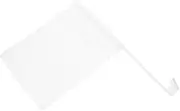 Gogogmee Blank Designed Lawn Flag Decor Heat Transfer Blank Car Flag Ornament Car Yard Decor