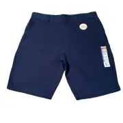 Boy School Uniform Navy Shorts Blue 16 Husky Adjustable Waist Wonder Nation New