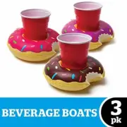 Big Mouth Inflatable Pool Party Beverage Boats 3 pk