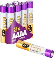 GP AAAA Batteries for Surface Pen Pack of 8 1.5V. Also Suitable for Toys/headlamps and Medical Devices. Also Known as LR8D425 / LR61