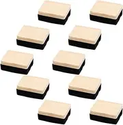 HAPINARY 10Pcs Small Blackboard Erasers Felt Chalkboard Cleaners for Home Office School Use Dust Removal for Training Institutions and Educational Settings