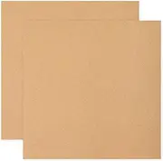 [uxcell] MDF Wood Board for Crafts,1/12"(2mm) Thick Medium Density Fiberboard Unfinished Wood for DIY Projects, Art Classes, Carpentry, Painting (4 x 4 in,2Pcs)