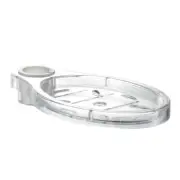 Lift Bar Soap Rack Adjustable Soap Tray Clear Plastic Bath Shower Storage Holder