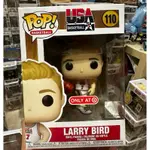 -傑卡玩具- 《美國正版現貨》FUNKO POP 110 NBA 美國奧運夢幻隊 LARRY BIRD 大鳥柏德 #公仔