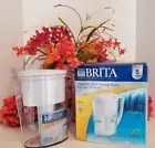 Brita ~ Slim Pitcher 5 Cups, White Basic Slim Model ~ Water Filtration ~ New