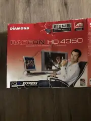 Diamond 4350PE512HP AMD Radeon HD 4350 PCIe-2.0 x16 512MB DDR2 GPU
