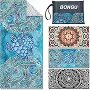 Beach Towel Quick Dry 180x90cm Pool Towels with Travel Bag,Oversized Travel Towel Lightweight Compact Beach Accessories,Large Sand Free Beach Towels (Turtle)