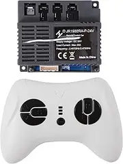 Kids Ride On Car 2.4G Bluetooth Remote Control and JR1932RX-P-24V Receiver Control Box Motherboard Kit for Children Electric Ride On Car