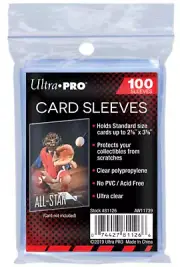 Ultra PRO Trading Card Penny Sleeves 100 Pack - Pokemon MTG TCG - Free Postage!