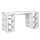 Artiss Computer Desk Shelf Storage Home Office Study Table 150CM Sleek White New