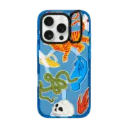 iPhone 16 Pro Impact Ring Stand Case MagSafe Compatible Tattoo Teddy