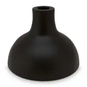 VTWonen Matte Black Metal 10.5cm Candle Holder