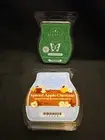 Scentsy Wax Melts Bars 3.2 oz lot of 2 Mistletoe & Spice Apple Chestnut