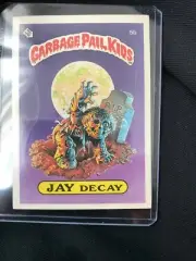 1985 Garbage Pail Kids OS1 Jay Decay 5 Matte Checklist Back NM-MT HTF SEE OTHERS