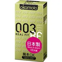 在飛比找蝦皮購物優惠-康登【12片裝優惠】Okamoto岡本 003 RF 極薄曲