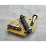 Lemon Yellow Antenna Base Mount to Tripod Stand Thread for Shortwave Antenna