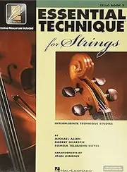 Hal Leonard Essential Technique for Strings with EEi Cello 3 Book