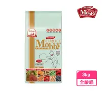 在飛比找momo購物網優惠-【Mobby 莫比】愛貓無穀配方-鹿肉&煙燻鮭魚 3kg（1