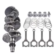 Connecting Rod + Piston Rings Kit + Crankshaft For Hyundai Accent 12-17 1.6L L4 (for: Hyundai)