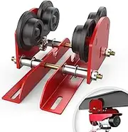 CPROSP 1/2 Ton Manual Trolley Electric Hoist 2.68-4.33 in, 0.5 Ton 1102LBS Push Beam Trolley Adjustable, Beam Trolley Heavy Duty Wheels Wheels
