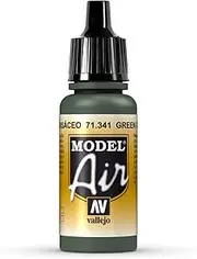 Vallejo Acrylicos S.L. Tabletop Supplies Model Air Green Grey 17ml Acrylic Paint Modelling Kit
