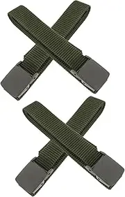 [LIFKOME] Nylon Canvas Belt Men's Security Belt Hiking Accessories Easy to Adjust