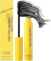 Eyelash Mascara, 10ml Mascara liquid lashes Extensions, Volumizing and Lengthening Formula, Smudge Proof & Waterproof, Long Lasting Wear for Women